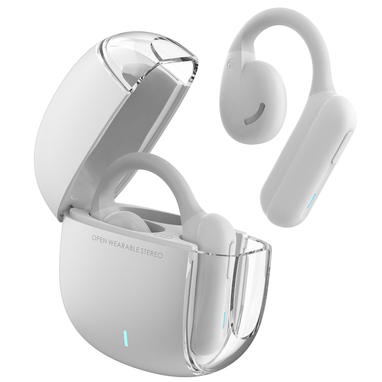 AHASTYLE WG134 Silicone Ear Loop Headphone Open Ear Wireless Bluetooth Earphones AHASTYLE WG134 Silicone Ear Loop Headphone Open Ear Wireless Bluetooth Earphones